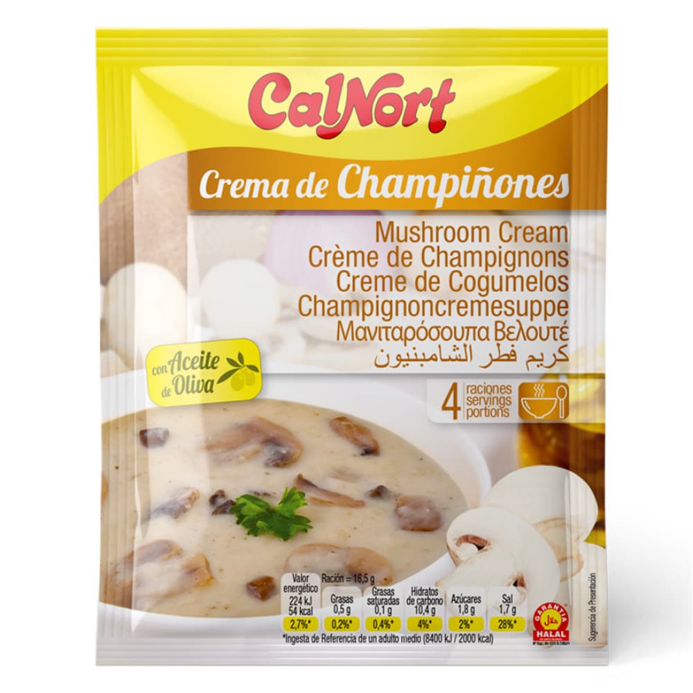 Crema de champiñones Calnort (66 g / 2.33 oz) - Miniatura 1
