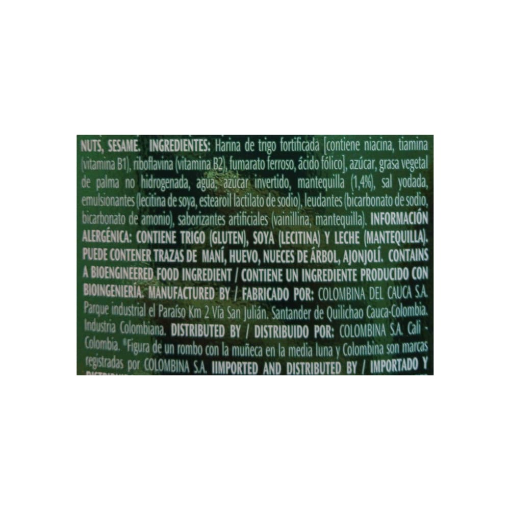 Galletas de mantequilla motivo navideño Colombina (200 g / 7.05 oz) - Miniatura 2