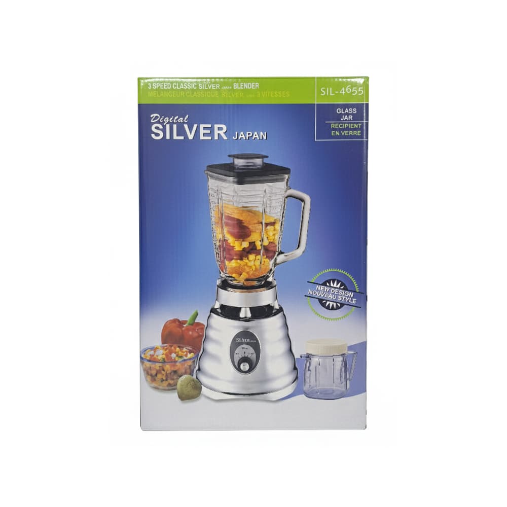 Licuadora clásica Digital silver japan SIL-4655 - Miniatura 2