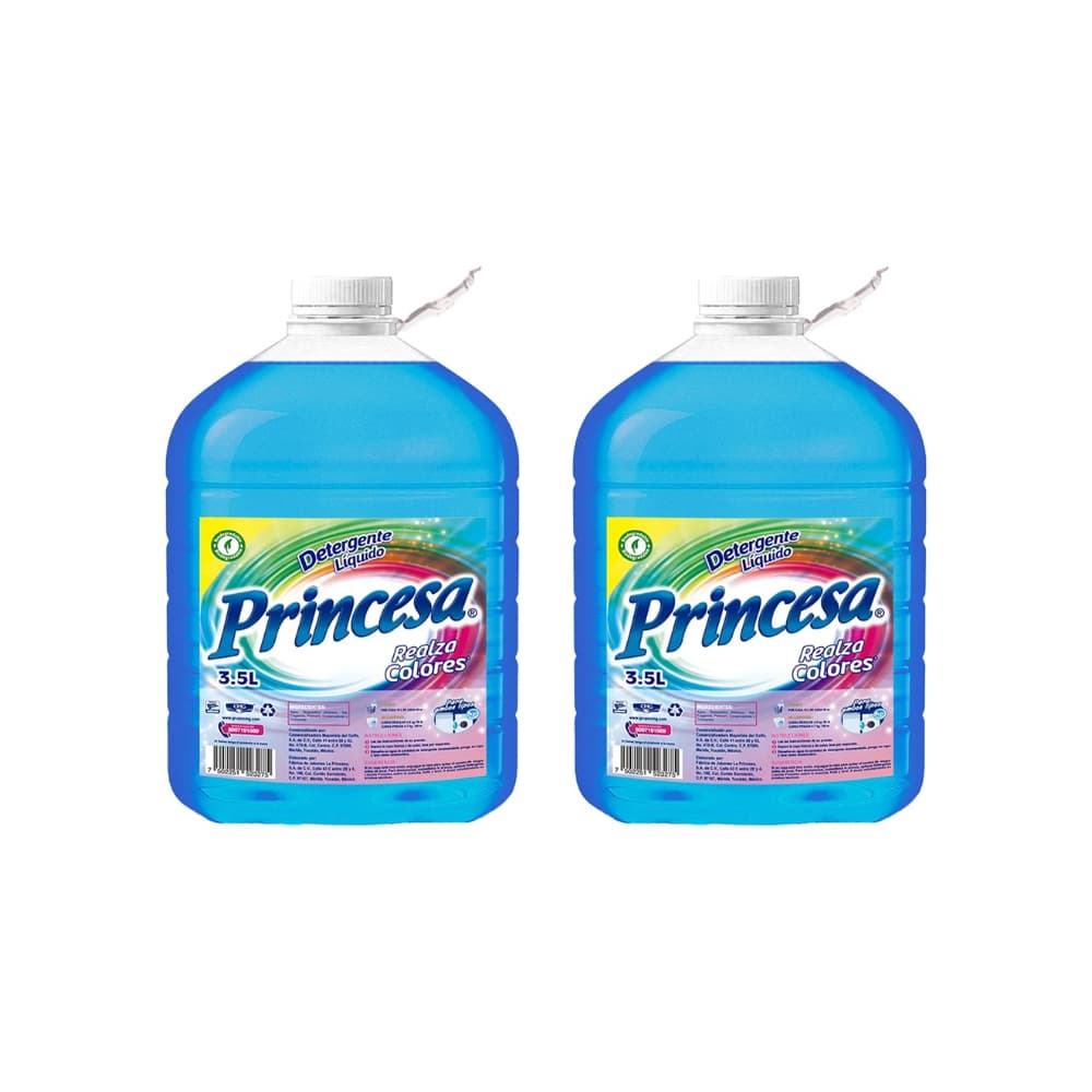 Detergente líquido Princesa (2 x 3.5 L) - Imagen 1