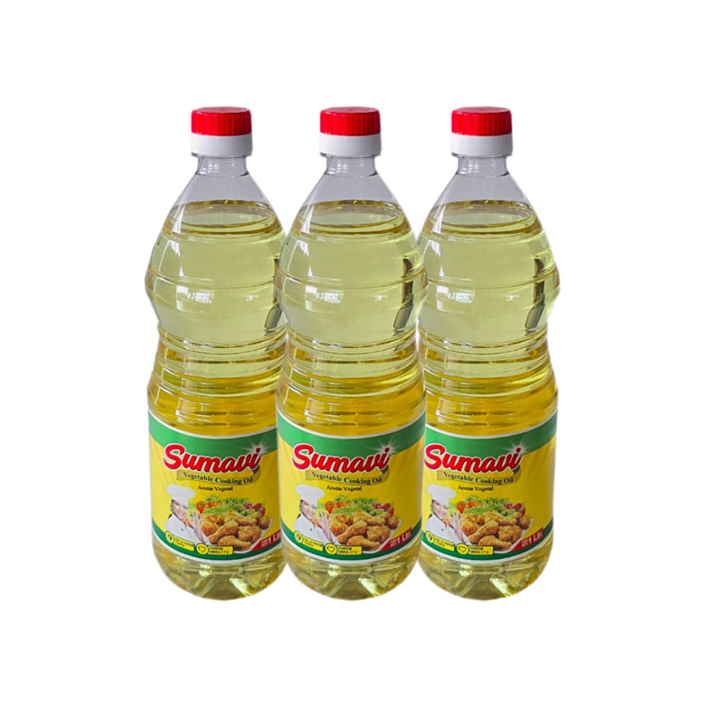 Aceite vegetal Sumavi (3 X 1 L) - Imagen 1