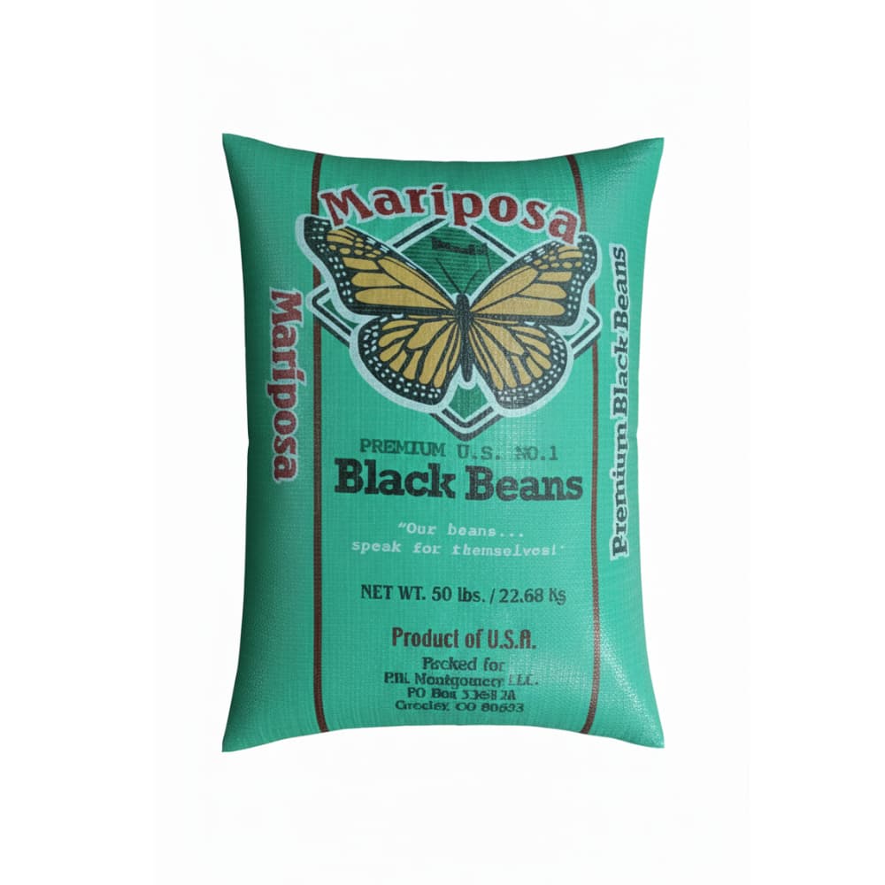 Frijoles negros Mariposa (22.68 kg / 50 lb) - Miniatura 2