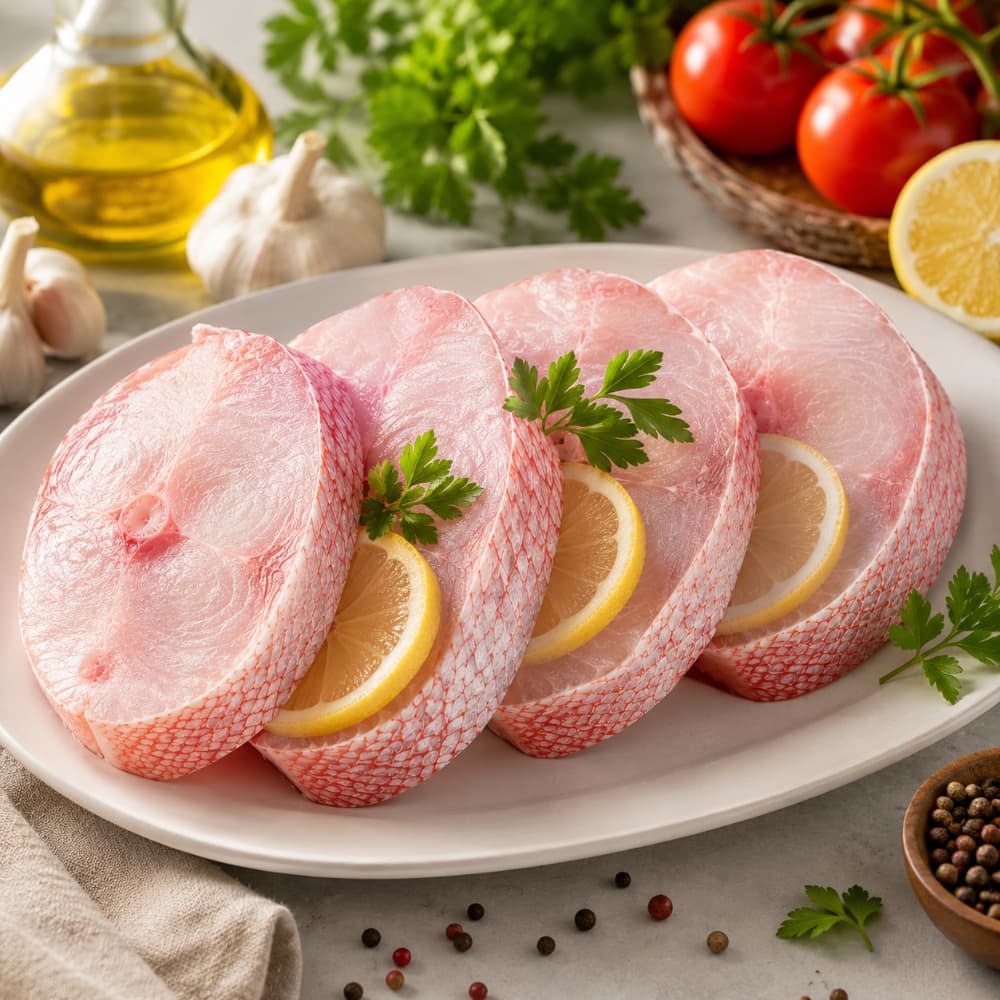 Pescado pargo en rodajas Peco (1 kg / 2.2 lb) - Miniatura 4