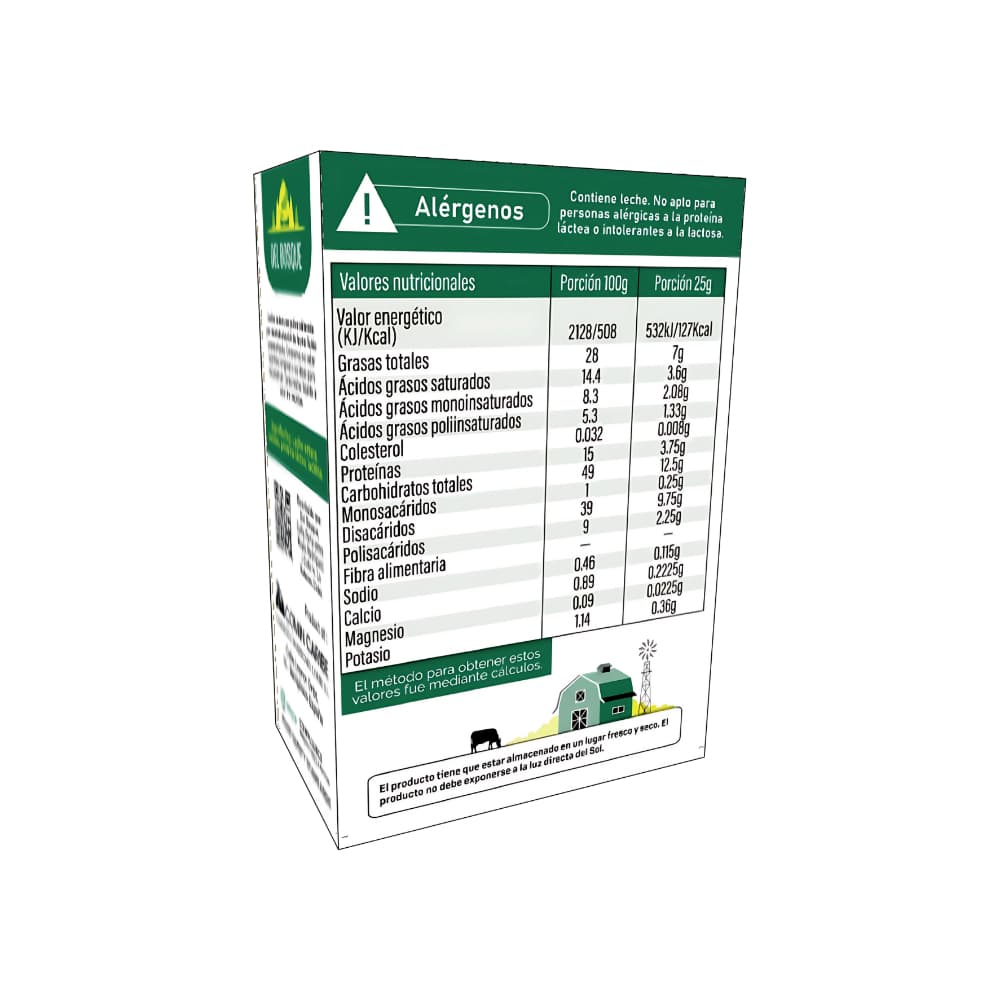 Leche en polvo entera Del Bosque (1 kg / 2.2 lb) - Miniatura 2