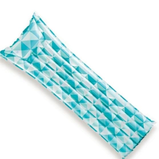 Colchoneta inflable azul 1.83 m x 69 cm Intex - Imagen 1