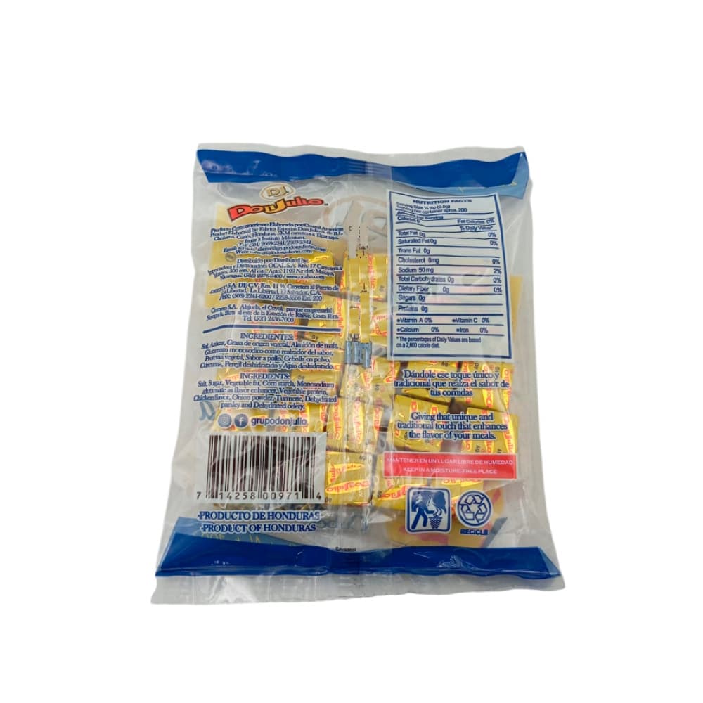 Cubitos con sabor a pollo Don Julio (100 g / 3.52 oz) - Miniatura 2