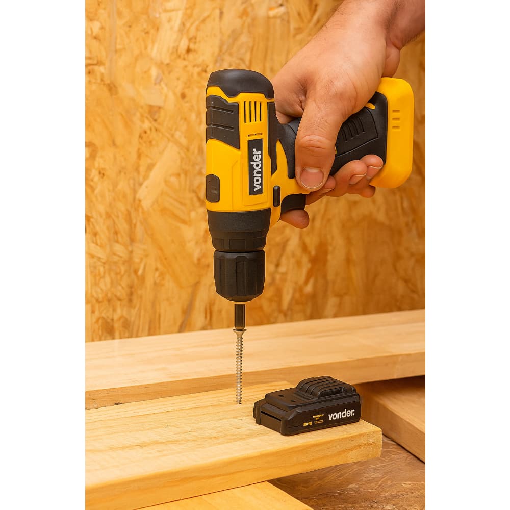 Batería para destornillador / taladro 1.3 Ah PFV012 de 12 V Vonder - Miniatura 5