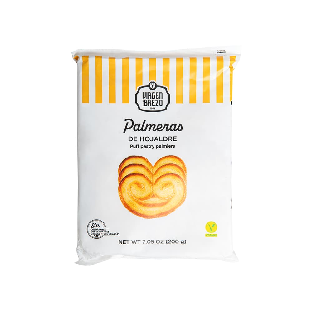 Palmeras de hojaldre Virgen del Brezo (200 g / 7.05 oz) - Miniatura 1
