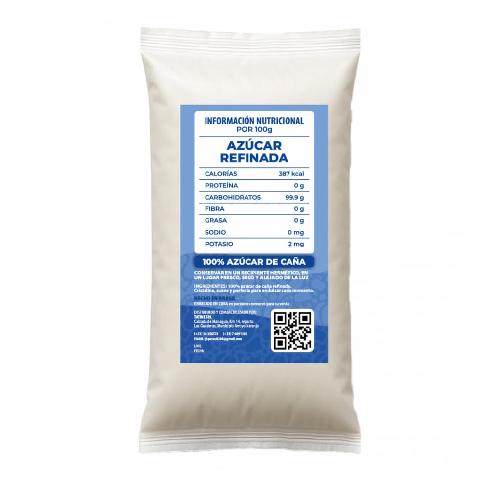 Azúcar blanca refinada Campo Vivo (6 x 500 g / 1.1 lb) - Miniatura 3