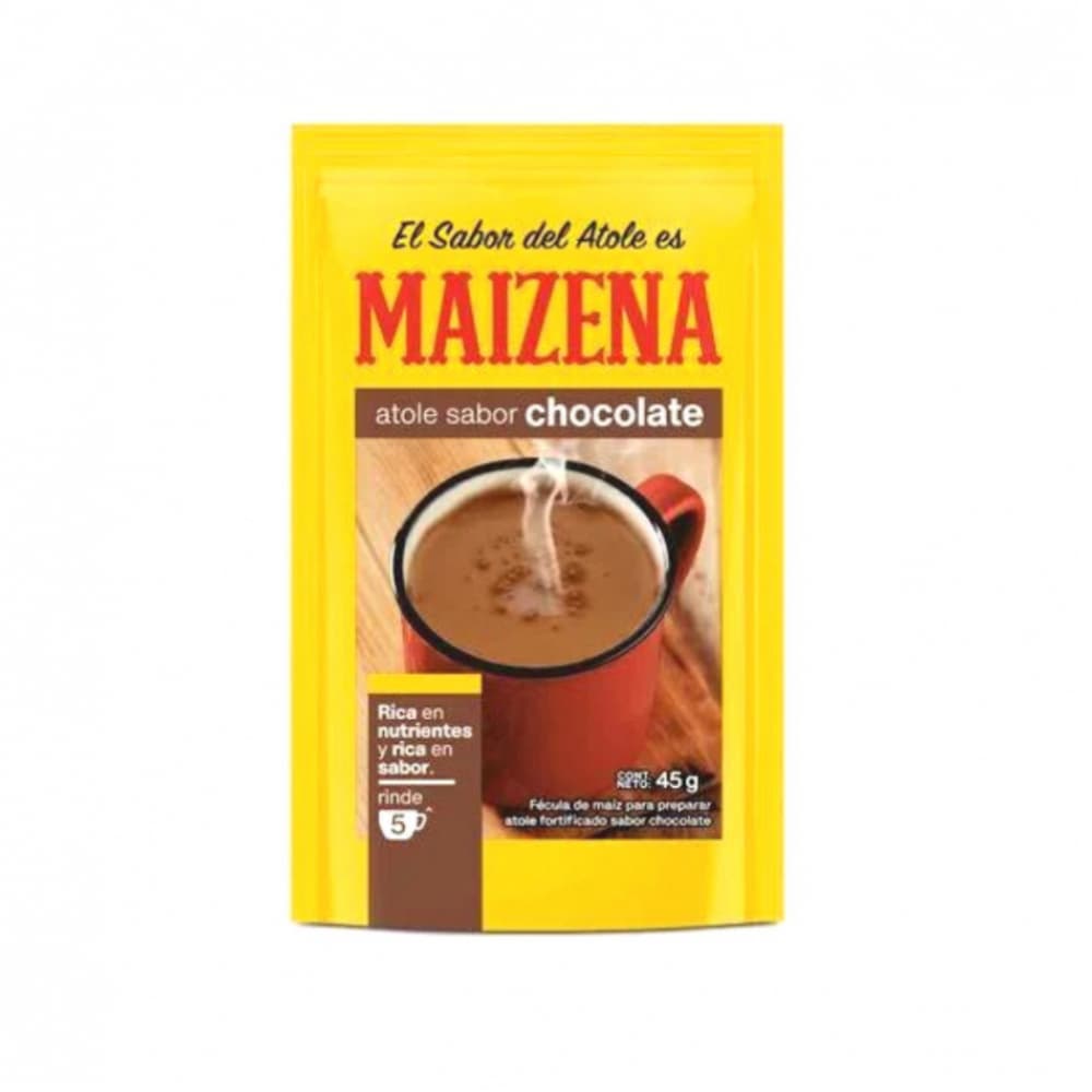 Atole sabor chocolate Maizena (45 g / 1.6 oz) - Imagen 1