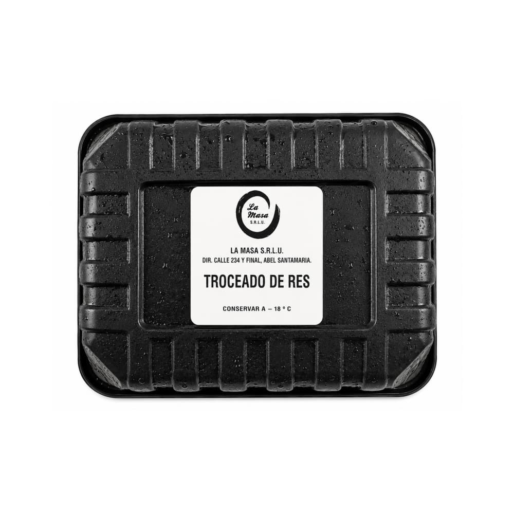 Carne de res troceada de primera La Masa (454 g / 1 lb) - Miniatura 3