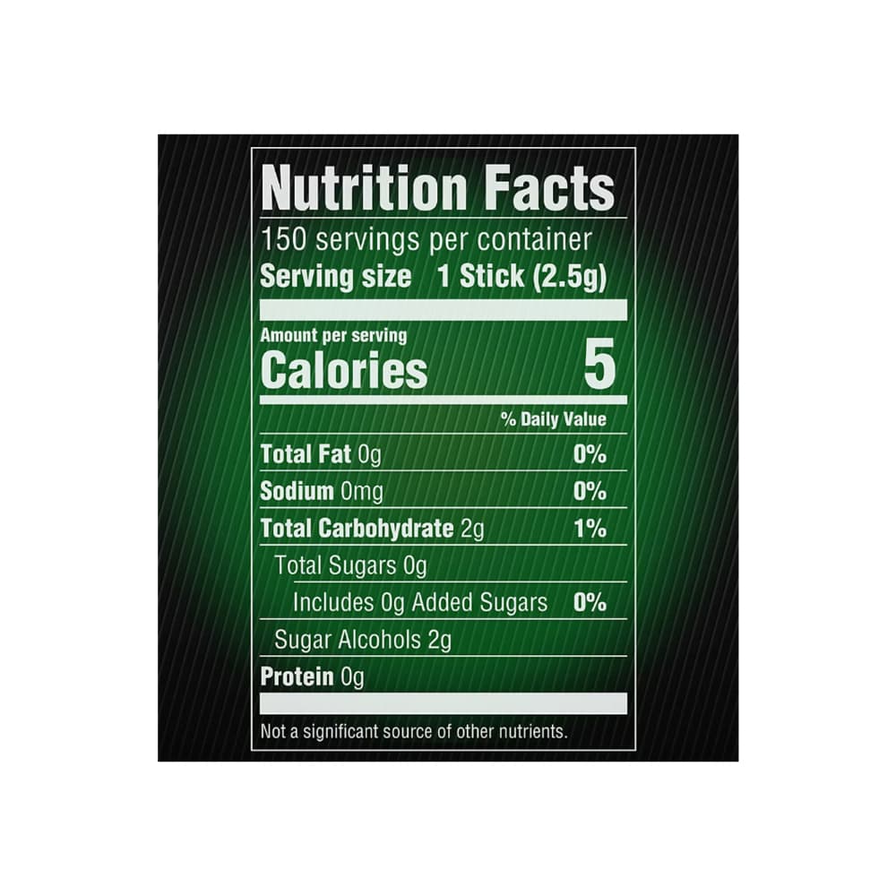 Paquete de chiclet sin azúcar 5 Gum Spearmint Rain (15 U) - Miniatura 4