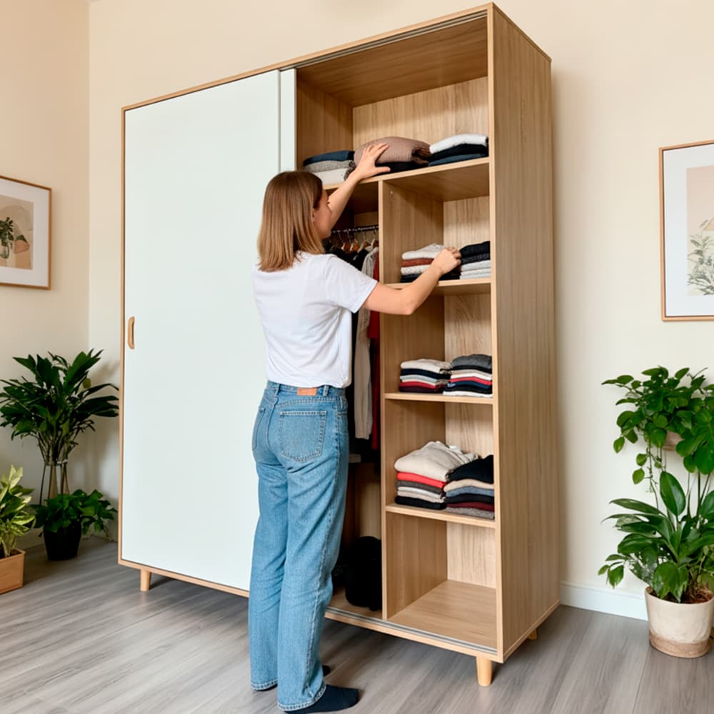 Armario ropero con puertas correderas Sail - Miniatura 2