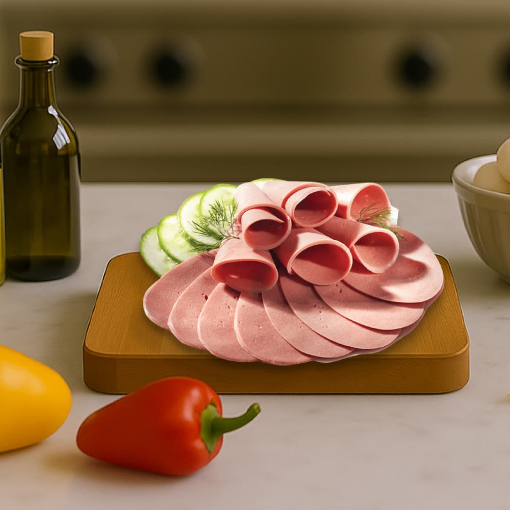 Mortadella de cerdo Y&D Ricos (500 g / 1.1 lb) - Miniatura 3