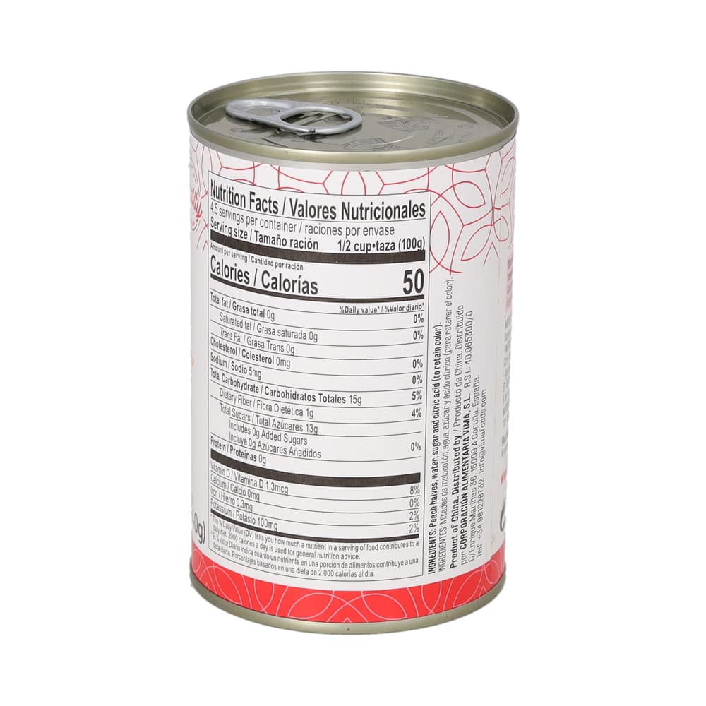 Melocotón en almibar Vima Foods (425 g / 14.99 oz) - Miniatura 4