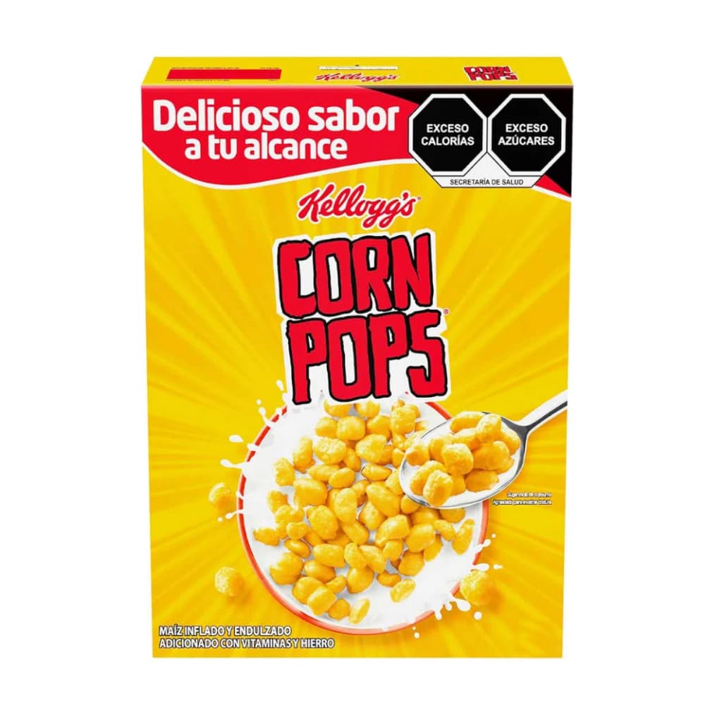 Cereal maíz inflado y endulzado adicionado con vitaminas y hierro Kellogg´s (30 g / 1.05 oz) - Miniatura 2