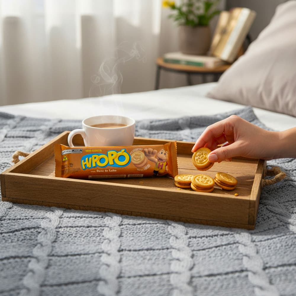 Galletas con relleno sabor dulce de leche Hipopó (80 g / 2.82 oz) - Miniatura 5