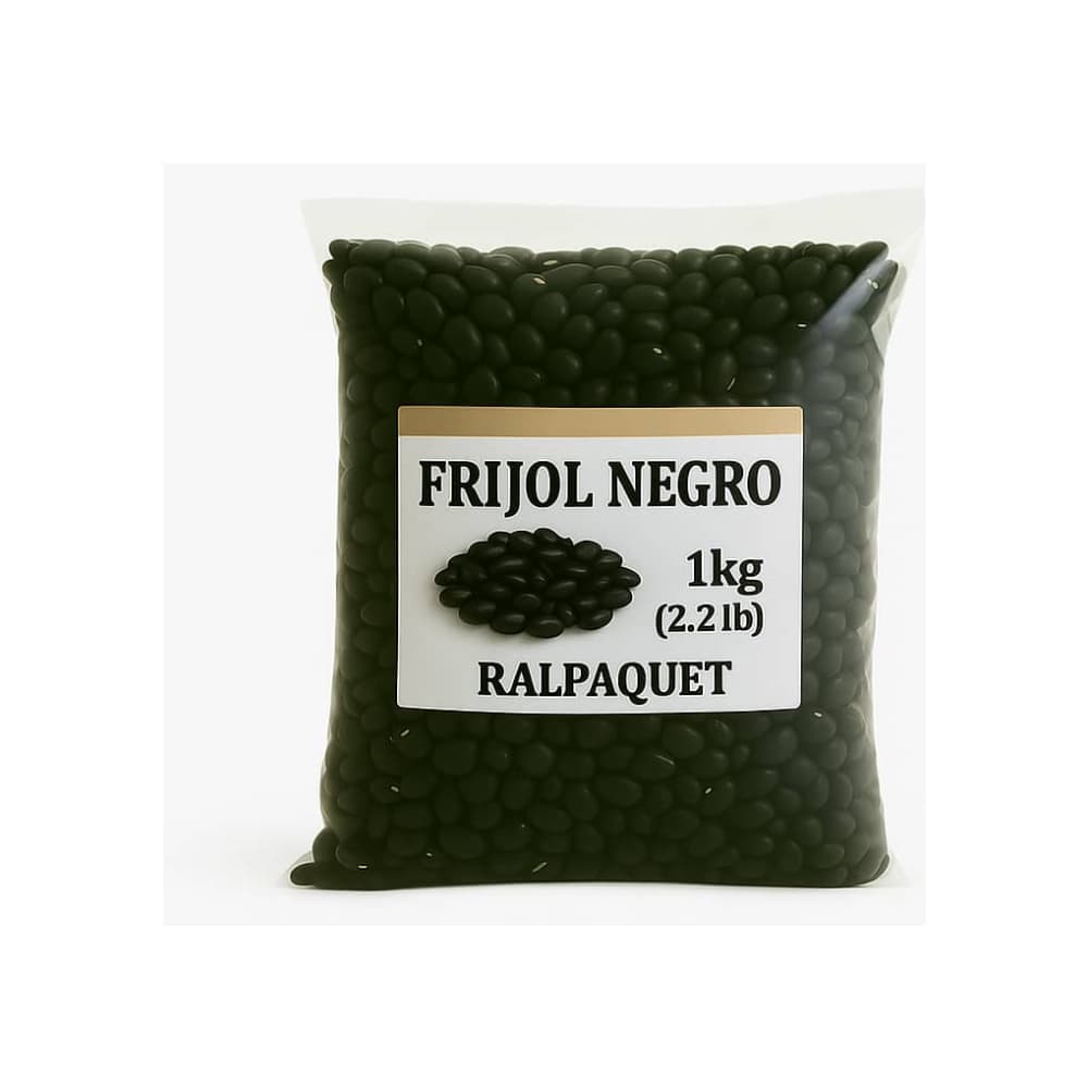 Frijoles negros Ralpaquet (1 kg / 2.2 lb) - Imagen 1