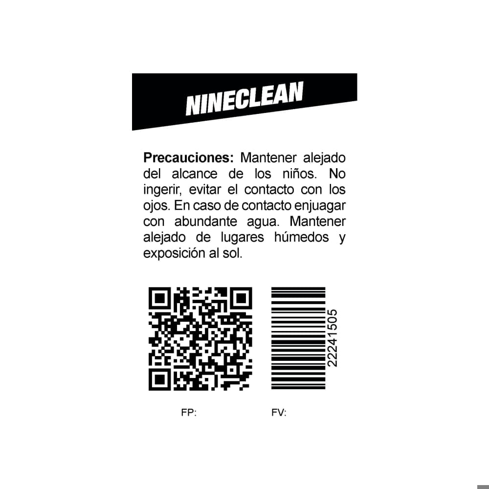 Detergente lavavajillas Nineclean (1 L) - Miniatura 3