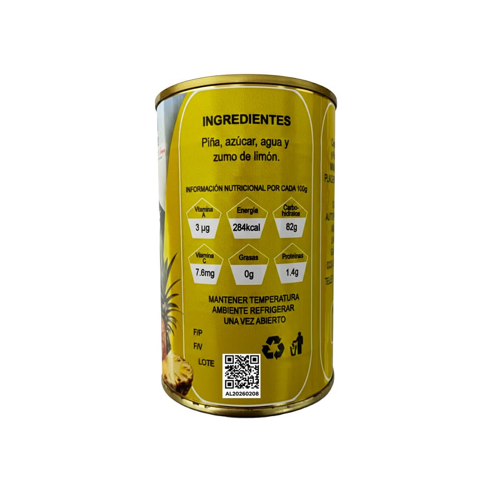 Dulce de piña Placeres del Campo (460 g / 1.01 lb) - Miniatura 2