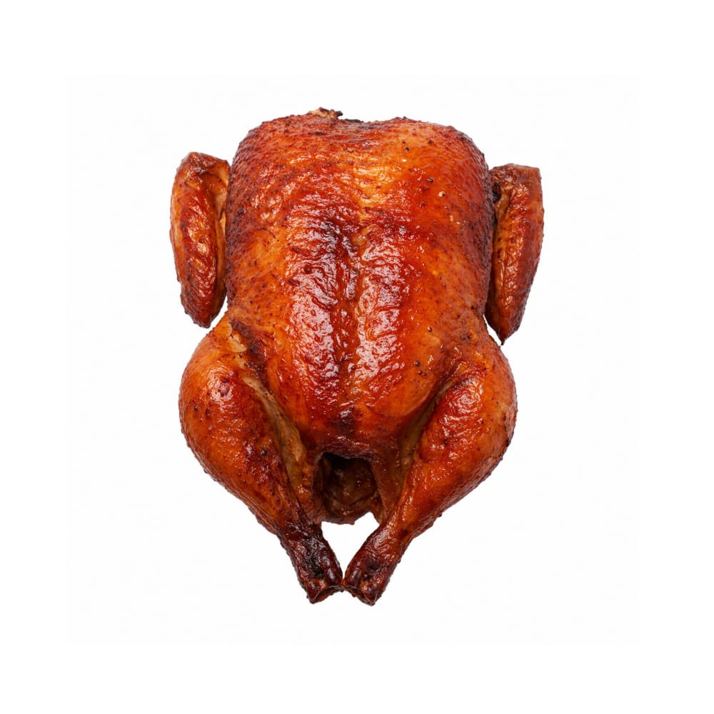 Pollo entero eviscerado sin menudos ahumados Super YU (900 g / 1.98 lb) - Miniatura 1