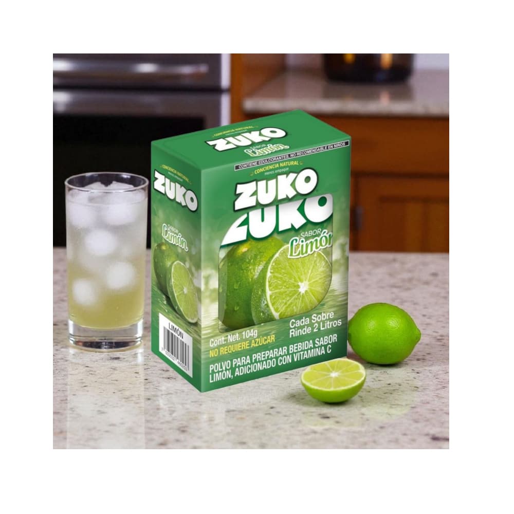 Refresco instantáneo sabor limón Zuko (104 g / 3.67 oz) - Miniatura 2