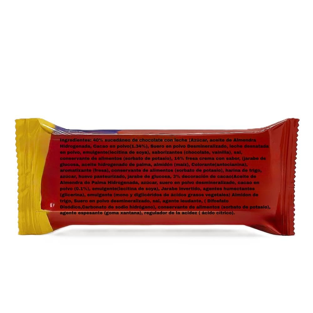 Pastel recubierto de chocolate con crema de fresa Miele (50 g / 1.76oz) - Miniatura 3