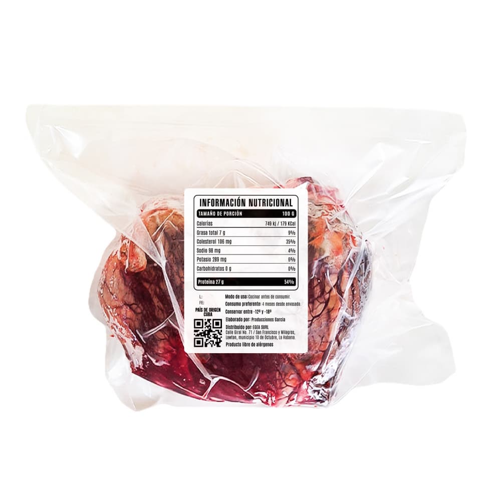 Corazón de res Cosecha Real (1 kg / 2.2 lb) - Miniatura 3