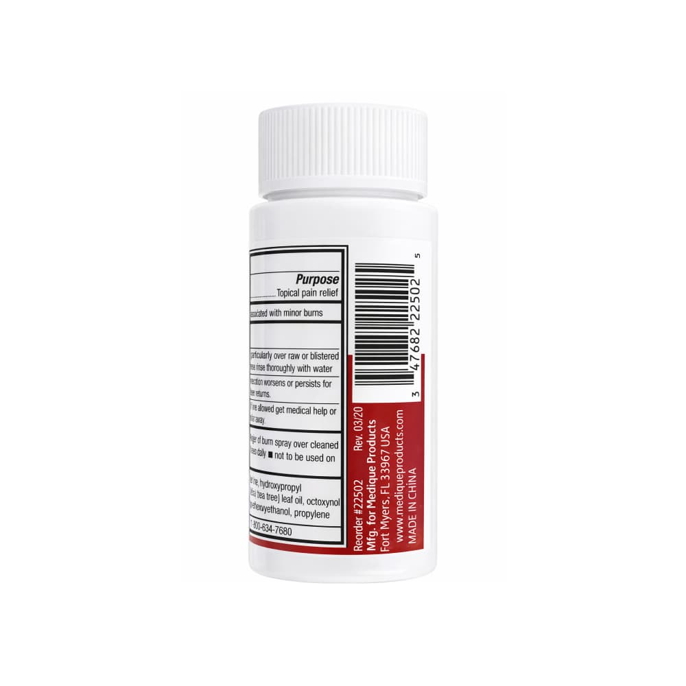 Spray para quemaduras leves. Pramoxina HCl 2.0%. Medi-First (59.1 ml / 2 fl oz) - Miniatura 3