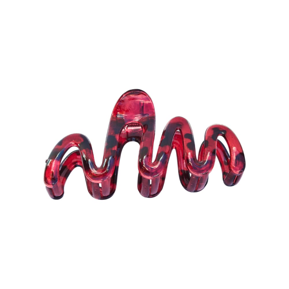 Gancho rojo para el cabello Tiara - Imagen 1