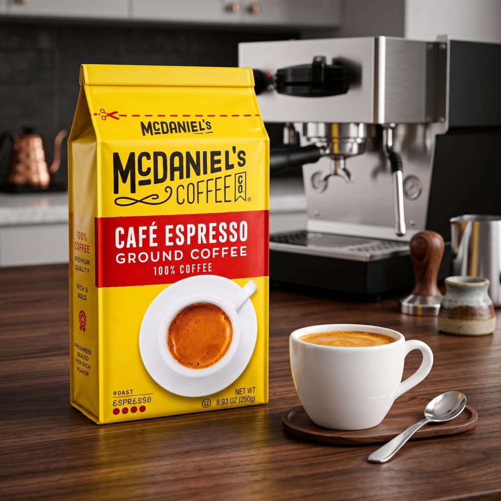 Café espresso molido McDaniel´s Coffee (250 g / 8.83 oz) - Miniatura 5