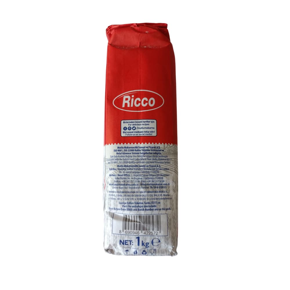 Harina de trigo Ricco (1 kg / 2.2 lb) - Miniatura 3