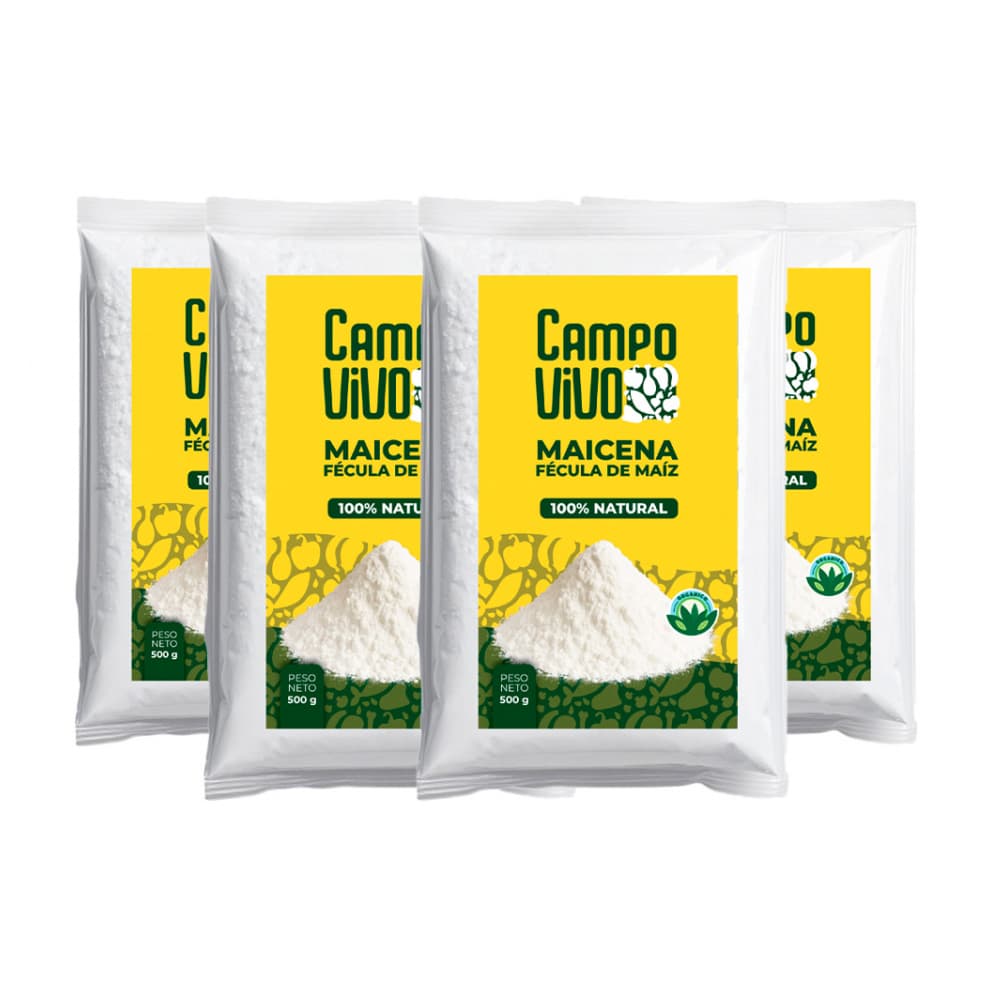 Maicena Campo Vivo (4 x 500 g / 1.1 lb) - Imagen 1