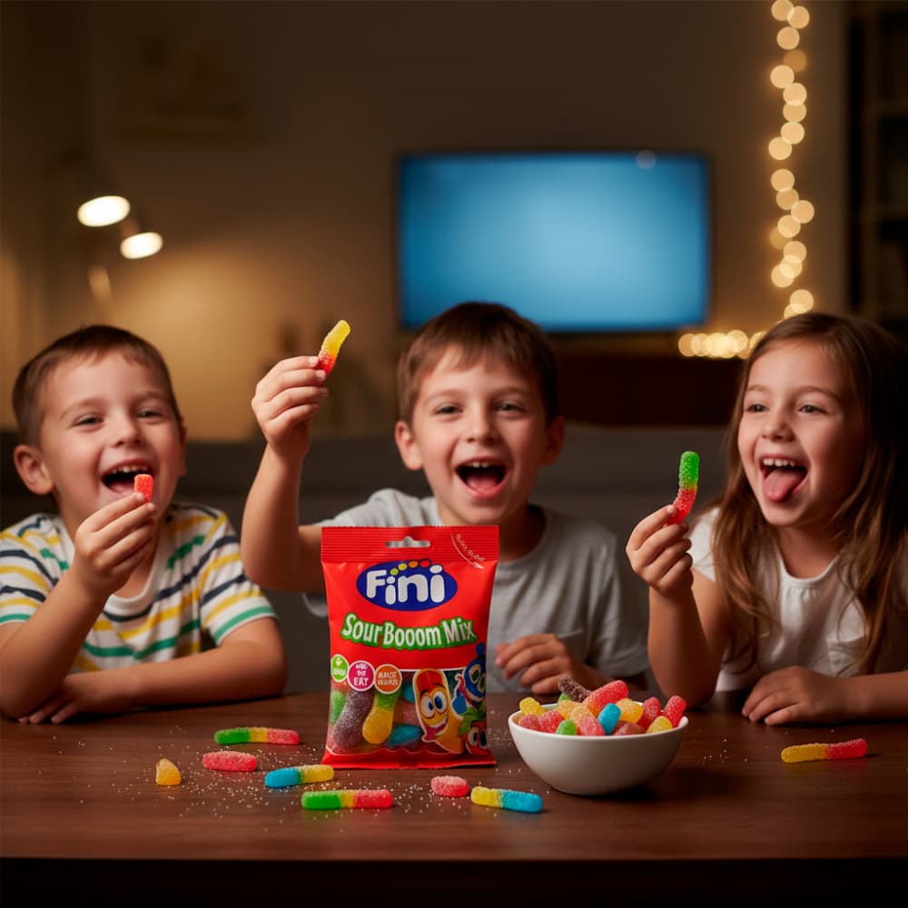 Gomitas sour booom mix Fini (90 g / 3.17 oz) - Miniatura 4