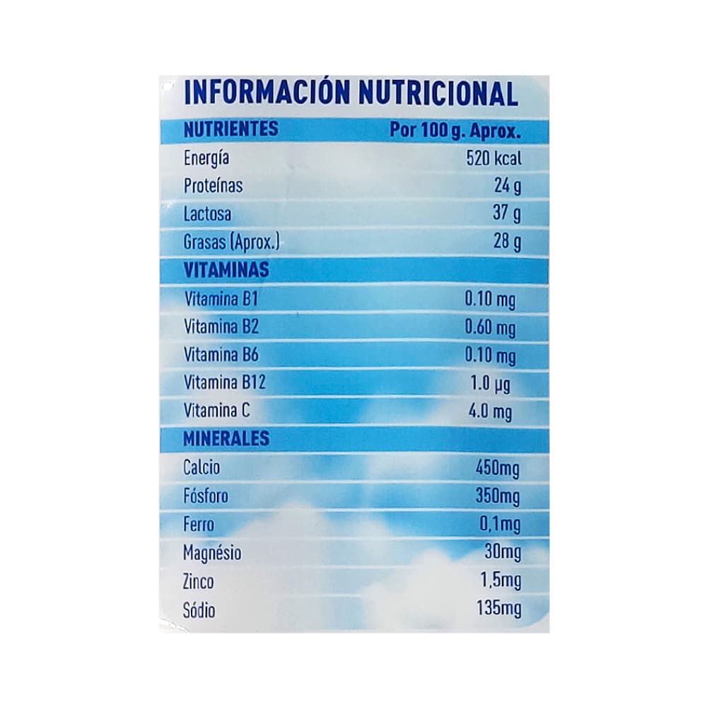 Leche entera en polvo YEYA (2.25 kg / 4.96 lb) - Miniatura 6