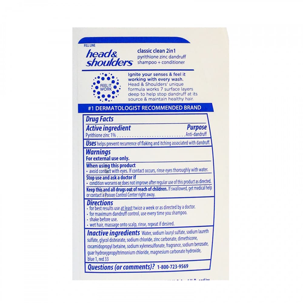 Champú limpieza clásica Head & Shoulders (370 ml) - Miniatura 4