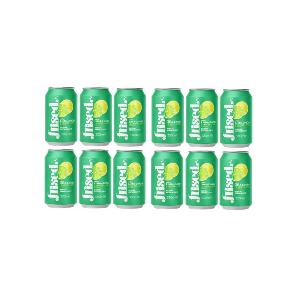 Refresco de lima-limón Frised (12 x 330 ml) - Miniatura 1