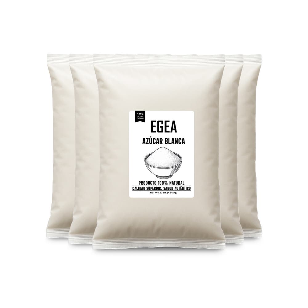 Azúcar blanca EGEA (5 x 4.54 kg / 10 lb) - Imagen 1