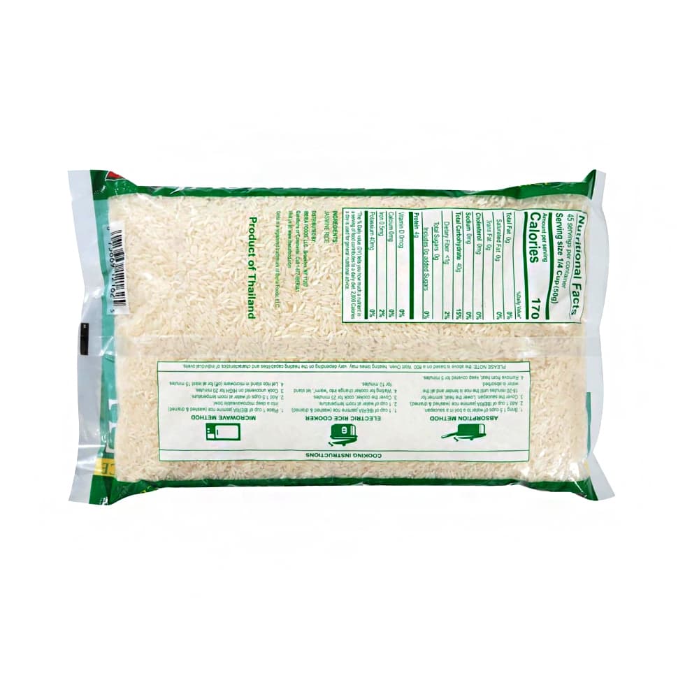 Arroz jasmine grano largo Iberia (4 x 907 g / 2 lb) - Miniatura 2