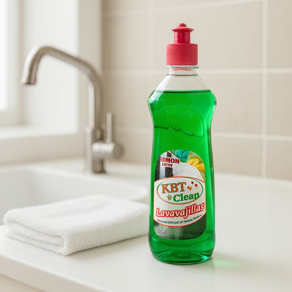 Detergente líquido lavavajillas de limón KBT (750 ml) - Miniatura 3