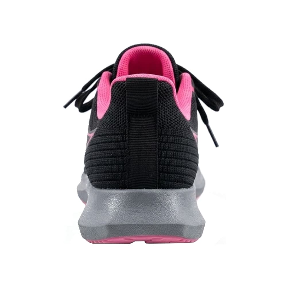 Tenis deportivos de suela EVA de color negro y rosado para mujer BY (Talla 36) - Miniatura 3