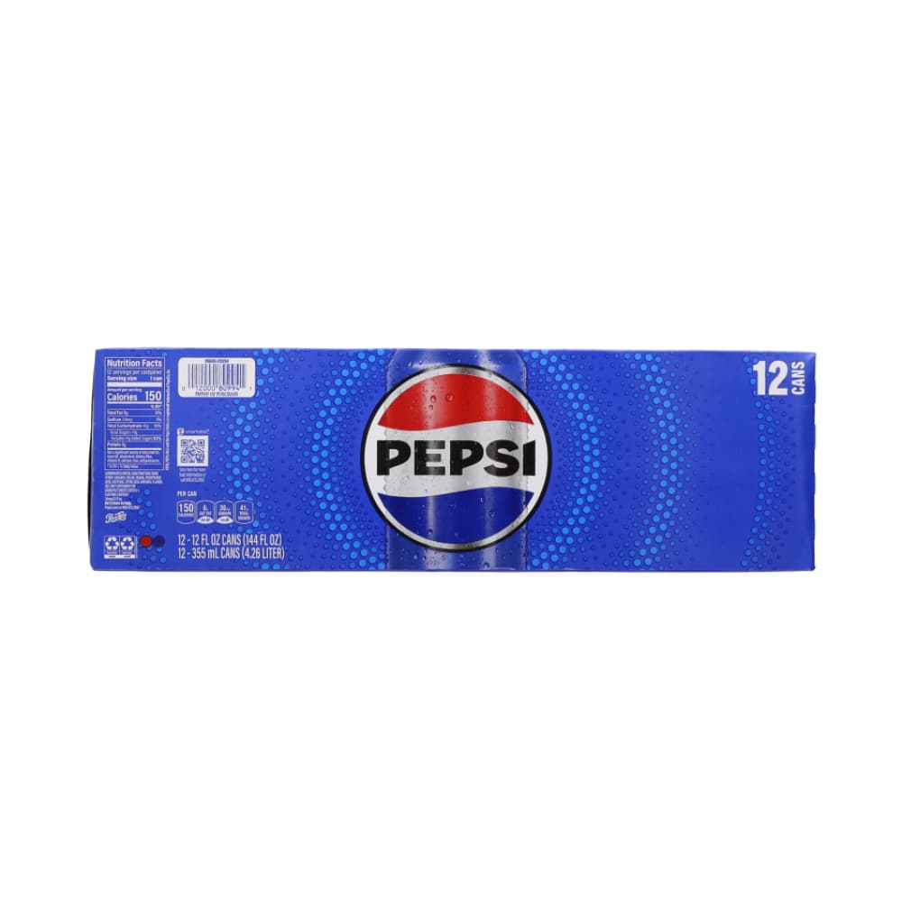 Refresco gaseado de cola Pepsi (12 x 355 ml) - Miniatura 1
