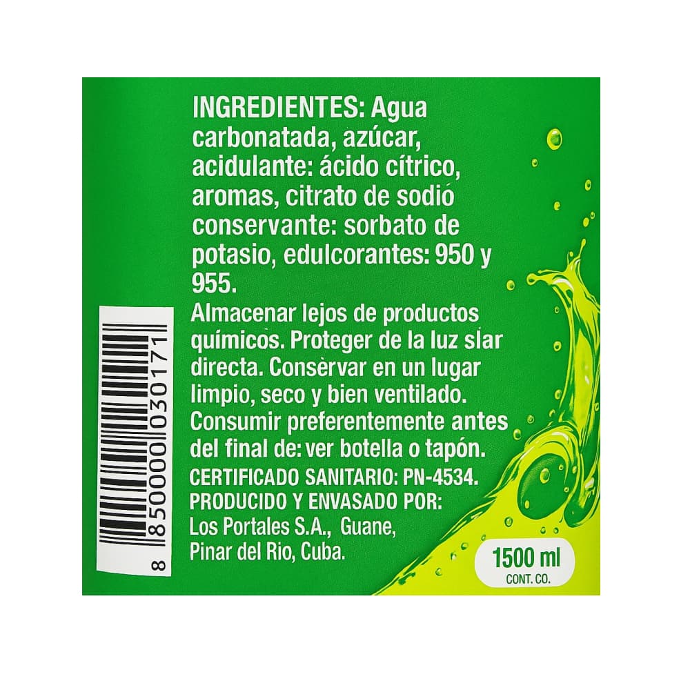 Refresco lima-limón Ciego Montero (1500 ml) - Miniatura 3