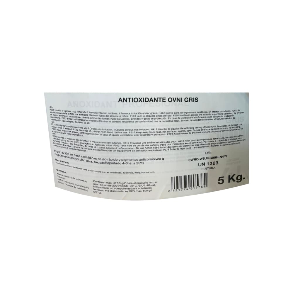 Antioxidante color gris Macy (5 kg) - Miniatura 3