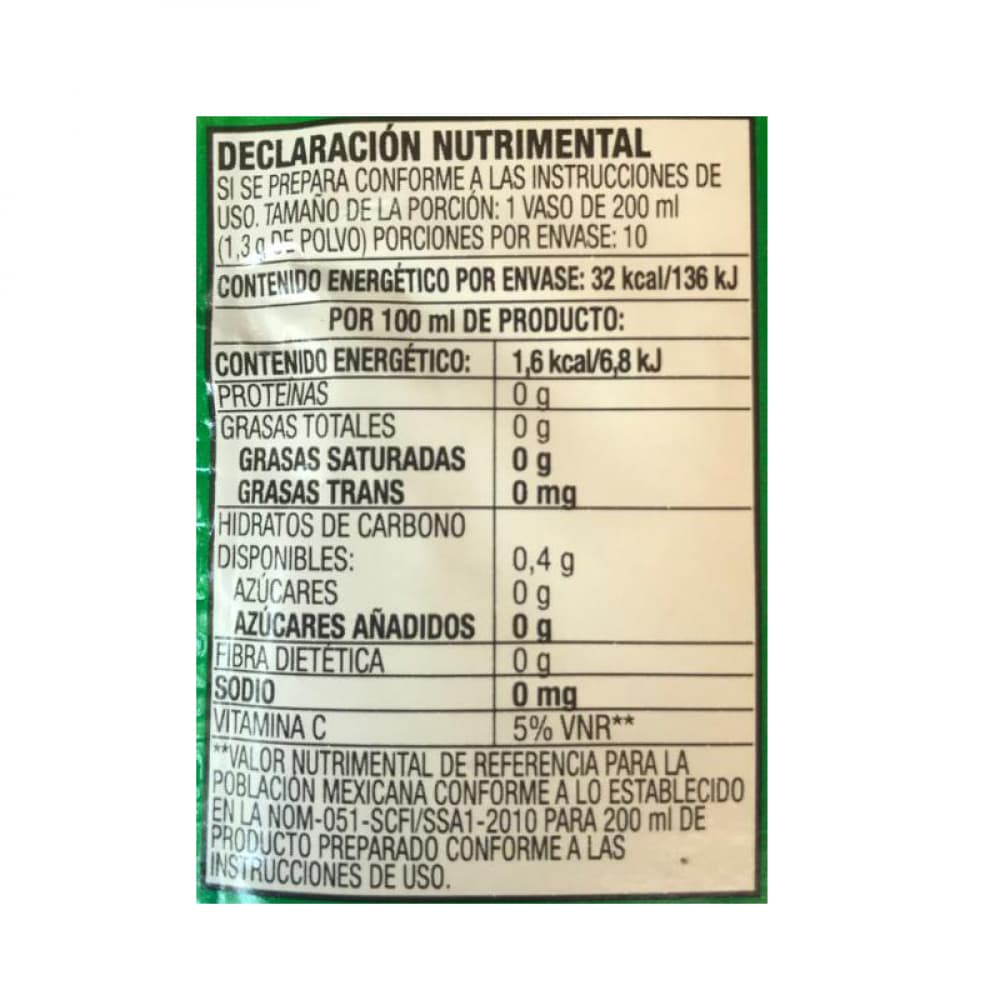 Refresco instantáneo sabor manzana Zuko (13 g) - Miniatura 2