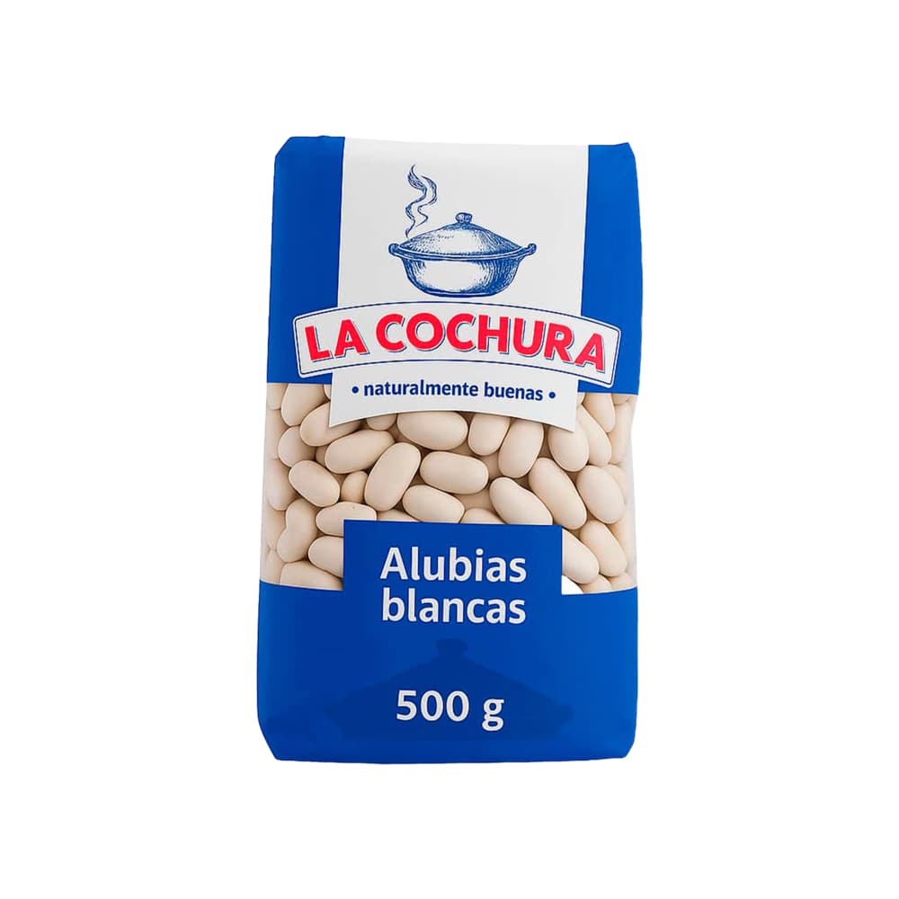 Frijol blanco La Cochura (500 g / 1.10 lb) - Imagen 1