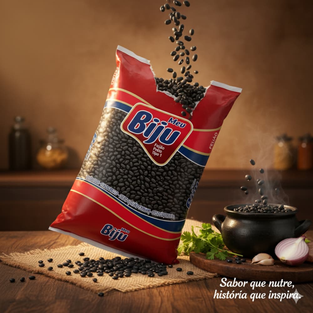 Frijoles negros MEU BIJU (6 x 1 kg / 2.2 lb) - Miniatura 4