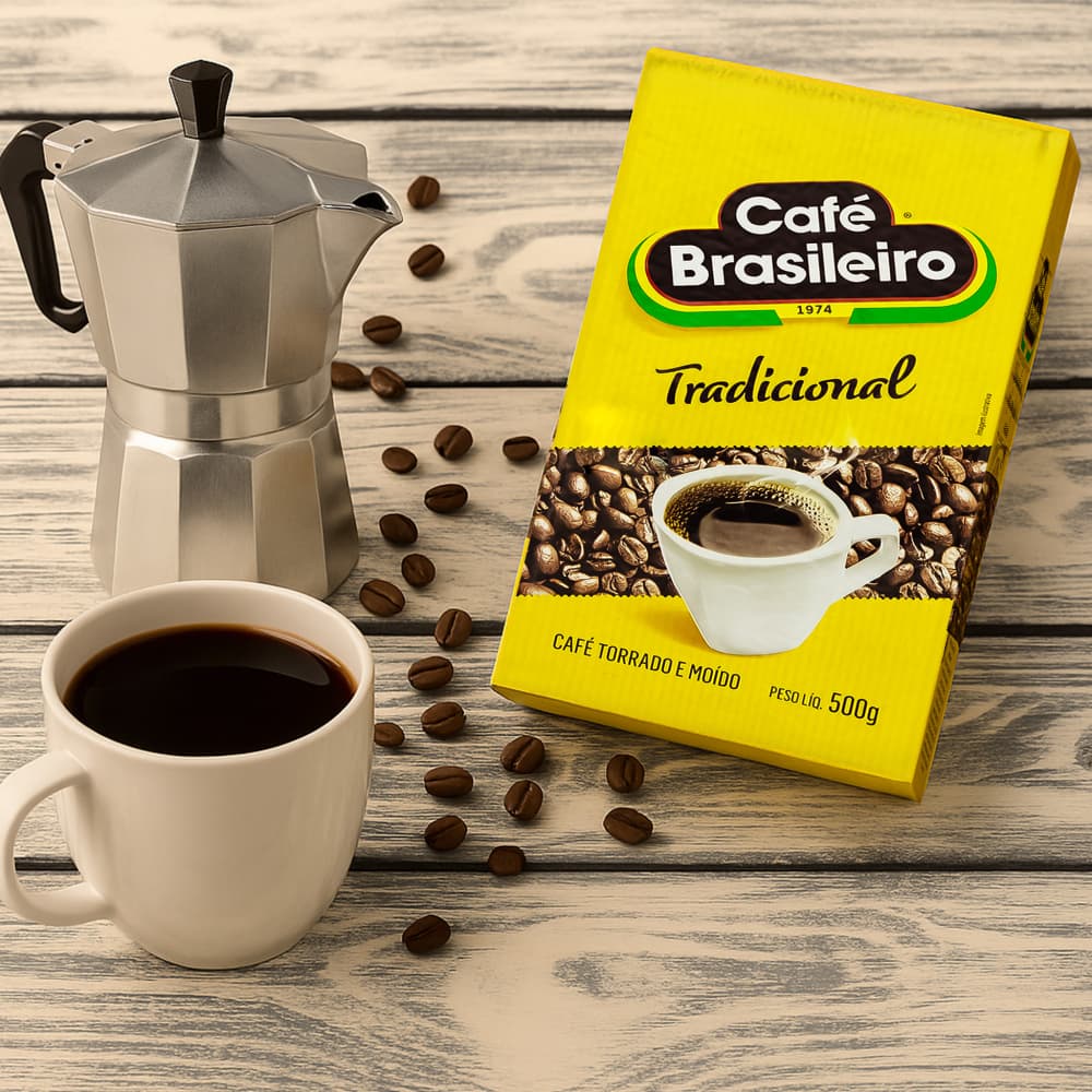 Café tradicional Brasileiro (3 x 500 g / 1.1 lb) - Miniatura 5