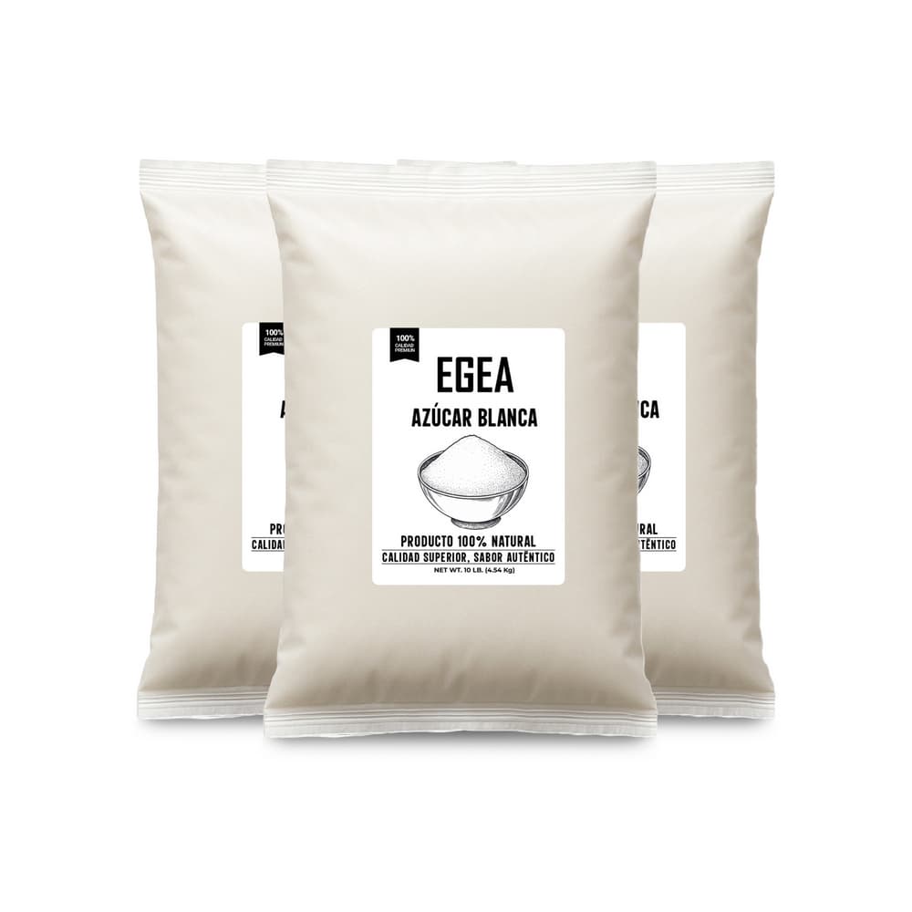 Azúcar blanca EGEA (3 x 4.54 kg / 10 lb) - Imagen 1