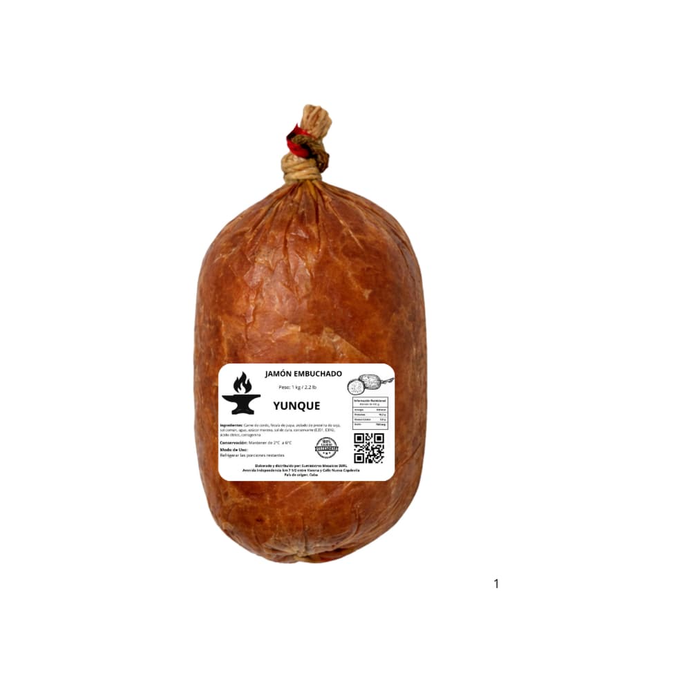 Jamón embuchado Yunque (1 kg / 2.2 lb) - Miniatura 2